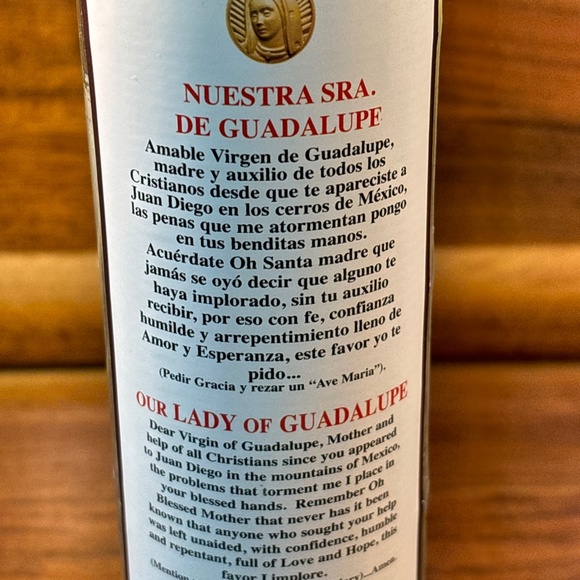 Religious Mexican Candles 8” Lot of 2 Spiritual - Picture 6 of 10